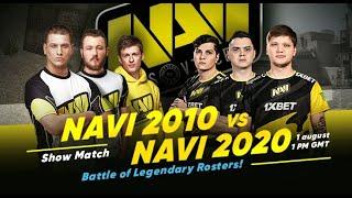 NaVi 2010 vs NaVi 2020 SHOWMATCH - Counter-Strike 1.6 maps