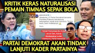 AMBIL TINDAKAN TEGAS !! PARTAI DEMOKRAT TINDAK LANJUTI ANGGOTA DPR YANG KRITIK KERAS NATURALISASI