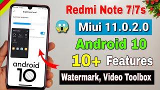 Redmi note 7 & 7s Miui 11.0.2.0 Android 10 new update | Redmi note 7s android 10 features