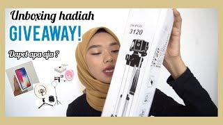 UNBOXING HADIAH GIVEAWAY lagi by cancan esen