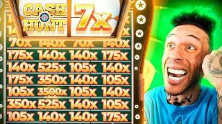 I HIT CASH HUNT 7X TOP SLOT WHILE PLAYING CRAZY TIME !!!!