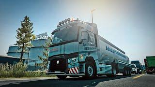 Lerakóra érkezés Norvégiában - Realistic gameplay in Euro Truck Simulator 2