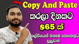 How to earn 65$ per day by copy and paste| e money sinhala | Bluehost hosting online jobs earn money