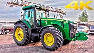 Новый трактор JOHN DEERE 8320R - идеальное сочетание мощи, дизайна и функциональности. Обзор 2018