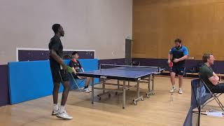 Derek Abrefa vs George Downing ■ CLTTL Division 1 ■ Clissold TTC ■ 03.03.2023