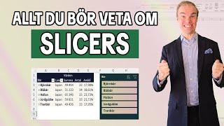 Excel - Slicers, allt du behöver veta