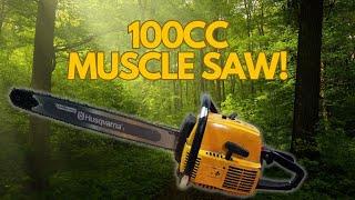 100cc vintage Powersaw Partner power!!!