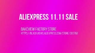 Aliexpress 11.11 SALE Blackview A60 BV5500 BV9600 Pro BV9700 BV9100 BV9500 Plus BV6800 BV6100