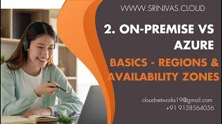 2. On-premise vs Azure | Azure Basics - Regions & Availability Zones