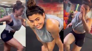 Rashmika Mandanna Latest Gym Workout Video || Actress Gym Workout || iCrazy Media