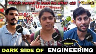 Why So Many Engineers are Unemployed in India?  Tamil Street Interview | Chennai