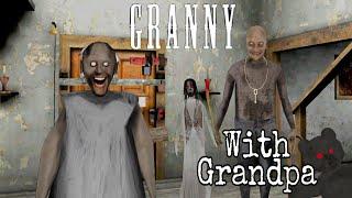 Granny door escape | Grandpa aaye Granny se milne in Granny Old house | Grandpa visitor mode