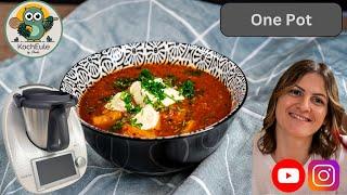 ONE POT | Räubereintopf mit Kartoffeln, Hackfleisch und Mozzarella | Alltagsküche Thermomix® TM6 TM5