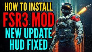 FSR 3 MOD Frame Generation How to install - Tutorial New Update - Double your FPS