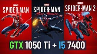 Marvel's Spider-Man Trilogy on GTX 1050 Ti