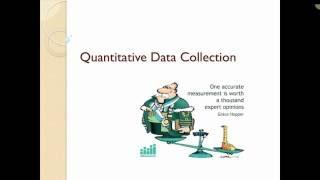 Quantitative Data Collection