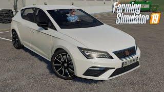 Cupra Leon - Farming Simulator 2019 [FS19 LS19 Car Vehicle Mod] #car #gaming #cupra #seat #leon