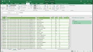 How to access an API with Excel 2016