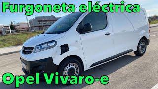 Vivaro-e la nueva FURGONETA 100% ELÉCTRICA de Opel REVISIÓN, análisis y opinión en español MOTORK