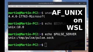 Launch GUI applications in WSL with Unix Domain Socket