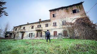 1900'S VILLA ABANDONED AFTER FLOOD, INSIDE COVERED IN MUD