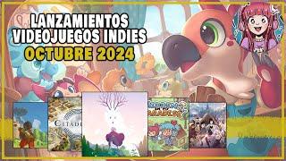 Los VIDEOJUEGOS INDIES que llegan en OCTUBRE de 2024  PS5 Xbox Series Switch y PC