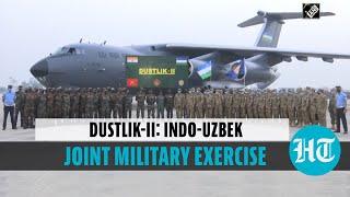 Watch: Uzbekistan Army contingent reach Delhi for Indo-Uzbek Joint Exercise Dustlik-II