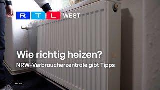 Wie richtig heizen? NRW-Verbraucherzentrale gibt Tipps | RTL WEST, 10.11.2023