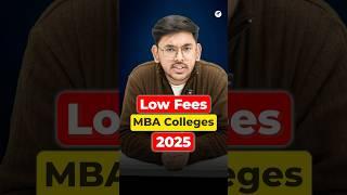 ₹2 Lakh में MBA | Top MBA Colleges Under ₹2 Lakh Fees  & High Salary Packages! #shorts #MBA2025