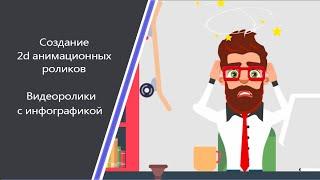 Анимационный 2d ролик. Заказать анимационный ролик,