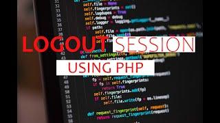 How to LogOut With Session in PHP | Full Login Logout System With Source Code