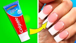 35 EENVOUDIGE NAGEL- EN MANICURE-HACKS DIE JE MOET KENNEN