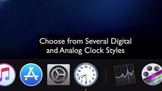 Mach Clock for Mac - Live Clock for your Dock now with Dark Mode Support!