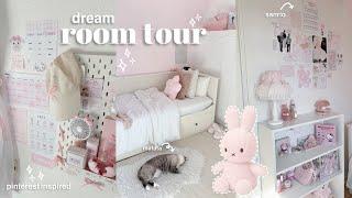 MY DREAM ROOM️ (a tour) | pinterest inspired, aesthetic desk, pink aesthetic