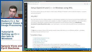 [Tutorial ] Setting up OpenCV 4/C++ dev box in Windows 10 (WSL)