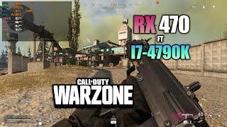 RX 470 : Call of duty Warzone (2021) ft i7-4790k