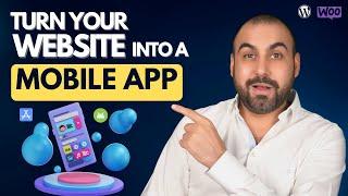Convert WordPress and WooCommerce sites into mobile Android or iOS apps with AppMySite