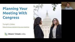 CCL Training: Planning Your Meeting with Congress