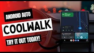 How to enable "COOLWALK" in Android Auto ....... كيفية تشغيل الواجهة الجديدة "كولووك" للأندرويد أوتو