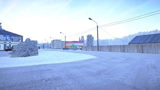 Proton Bus Simulator Gameplay #11/  [RELEASE] Ponaex City version Snow Fase 4