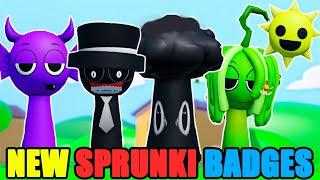 [MEGA UPDATE] How to get ALL 5 New Badges in Sprunki RP 3D (Roblox)