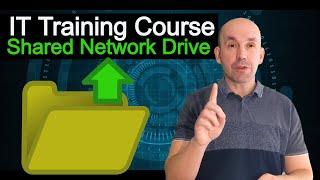 Network Share Drive Configuration, Windows Server File Sharing Training Free Course #helpdesk