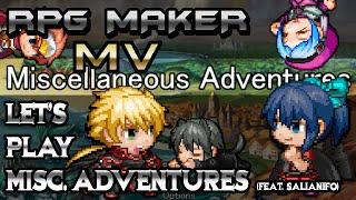 RPG Maker MV Let's Play: Miscellaneous Adventures! [Complete] Feat. SaliaNifo