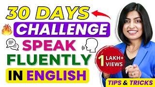 1Month Fluency Challenge , Spoken English Tips and Tricks, English Connection