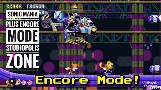 Sonic Mania Plus | Encore Mode | Studiopolis Zone Acts 1 & 2 | Ray & Tails Play Bingo! [1080p/60fps]