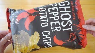 Trader Joe’s Ghost Pepper Potato Chips - More Intense & Delicious Than Jalapeño Potato Chips?