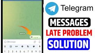 Telegram late message problem solve || Telegram par message late kyu aata hai 2024