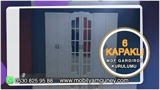 6 Kapaklı Mdf Gardırop Kurulum Montaj Nasıl Yapılır?