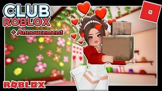 REMODEL MY ROOM WITH ME + ANNOUCEMENT | Club Roblox Building! | Roblox Series BEHIND THE SCENES