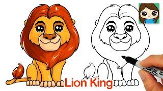 How to Draw The Lion King  Mufasa